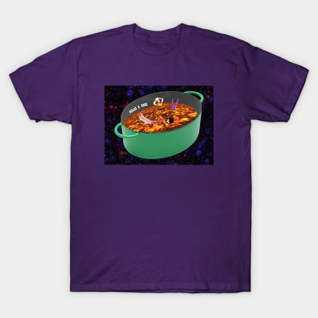 Lava Pot T-Shirt by Bert Fiddler ART